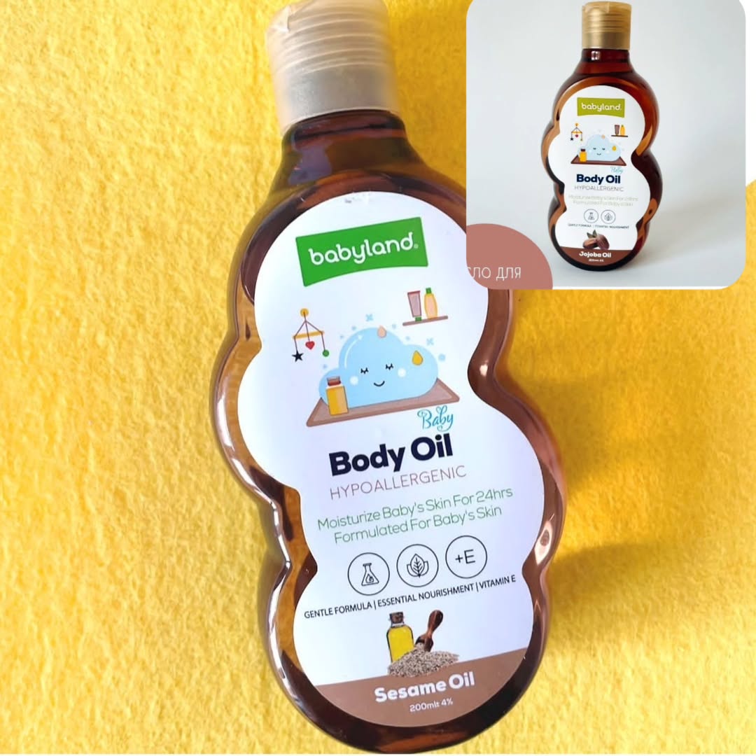 روغن کودک مناسب بدن وماساژحاوی عصاره جوجوبا